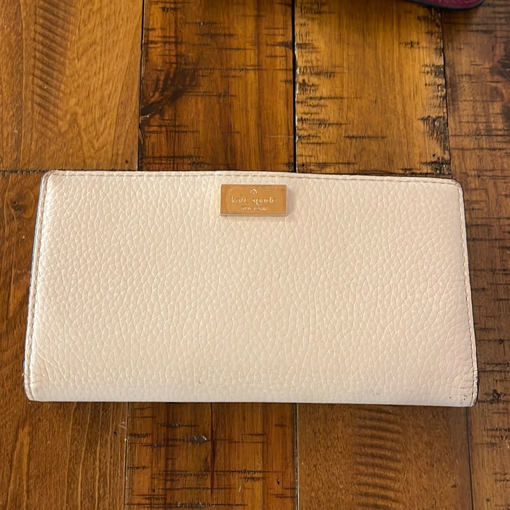 Kate Spade wallet, blush
